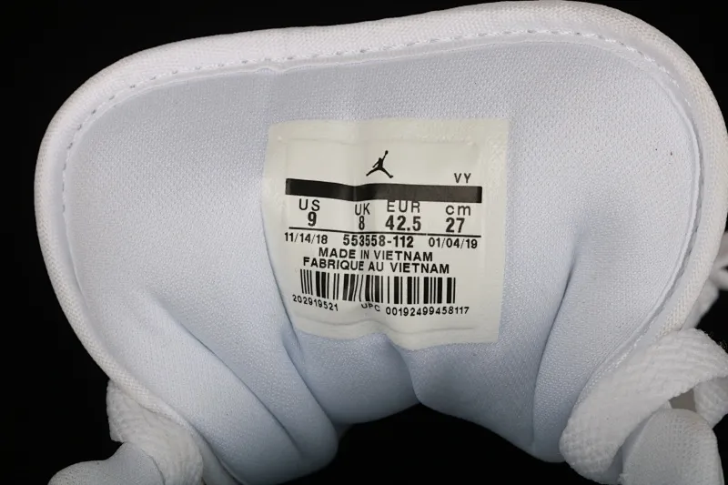 All categories Air Jordan Jordan series basketball shoes Air Jordan 1 Low Air Jordan 1 Low AJ1 Joe 1 low-top cultural and leisure sports sneakers 553558-112